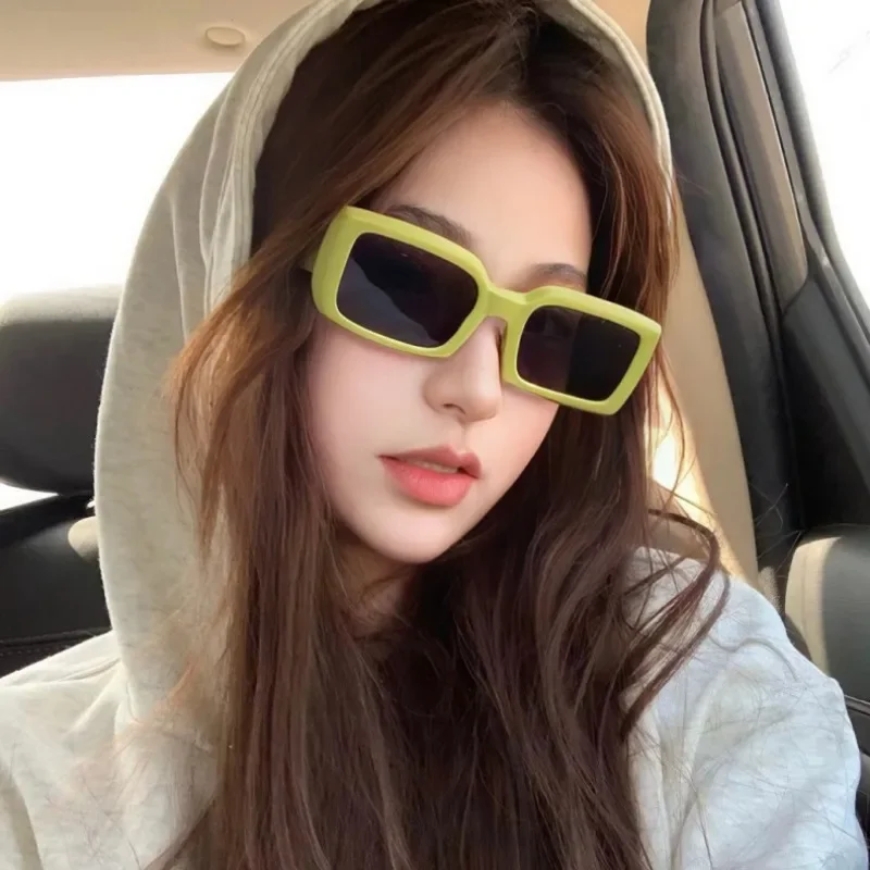New Small Rectangular Women's  - đánh giá và giá Sunglasses Uv400
