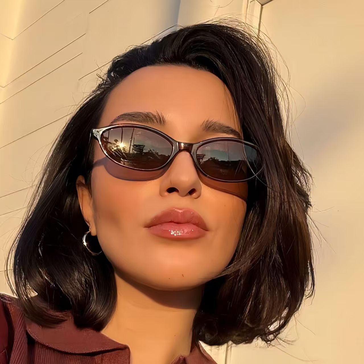 Vintage Small Cat Eye Sunglass - đánh giá và giá Designer Sunglasses