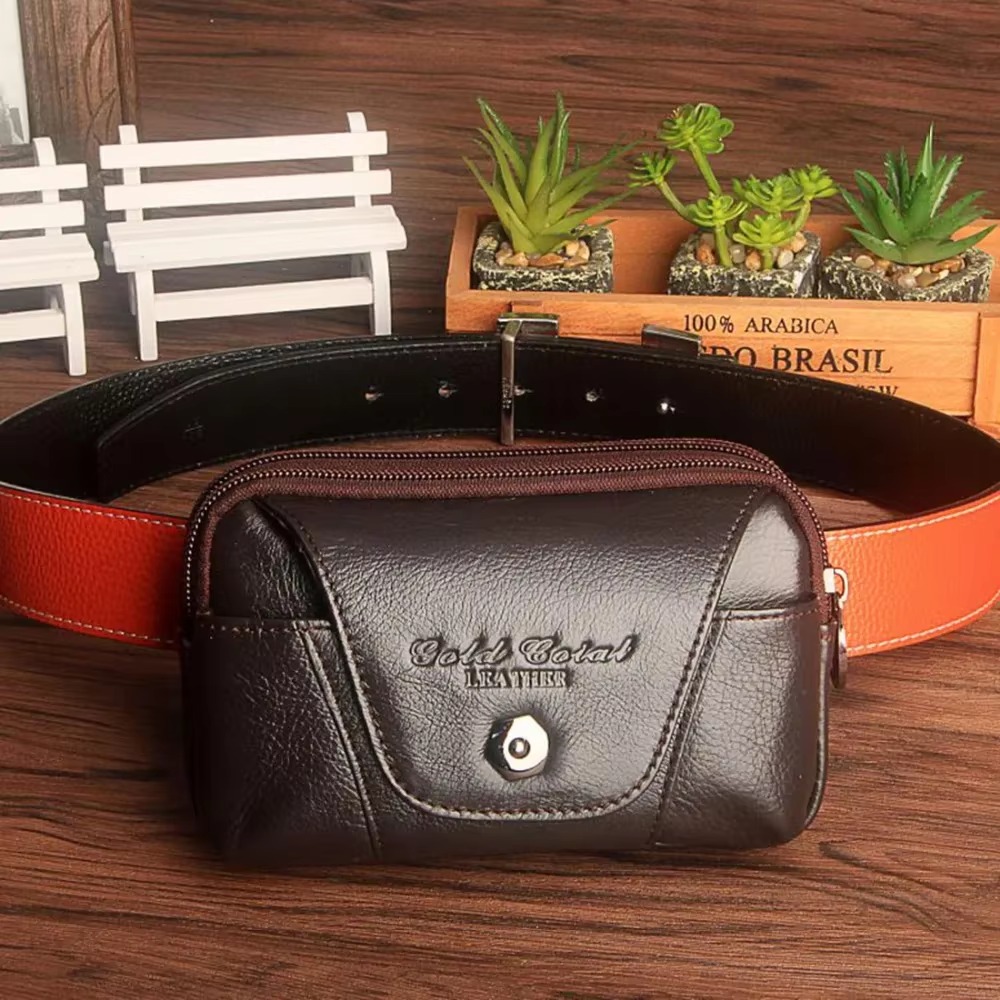 Men Genuine Leather Cell/Mobil - đánh giá và giá Leather Wallet Men