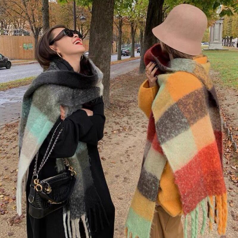 NEW Luxury Winter Thick Warm S - đánh giá và giá Cashmere Scarf