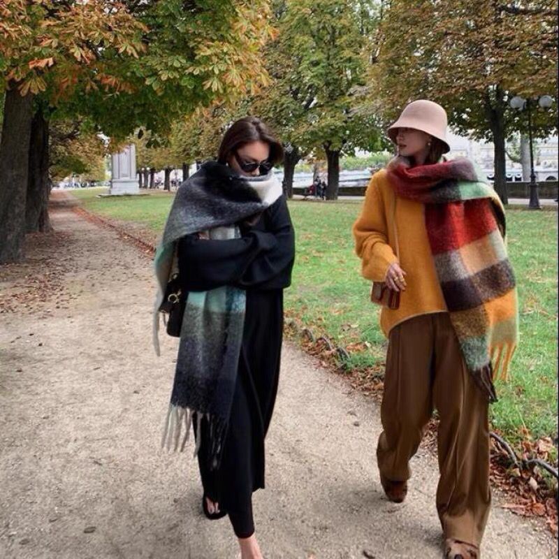 NEW Luxury Winter Thick Warm S - đánh giá và giá Cashmere Scarf