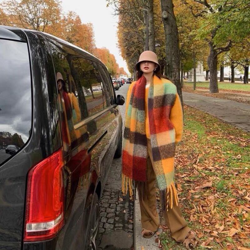 NEW Luxury Winter Thick Warm S - đánh giá và giá Cashmere Scarf
