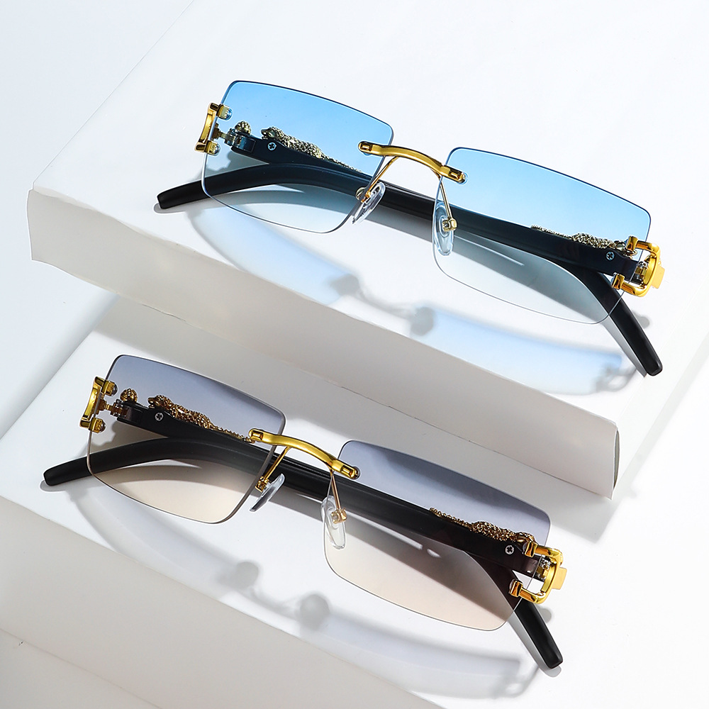 1PCS Fashion Vintage Rimless S - đánh giá và giá Designer Sunglasses