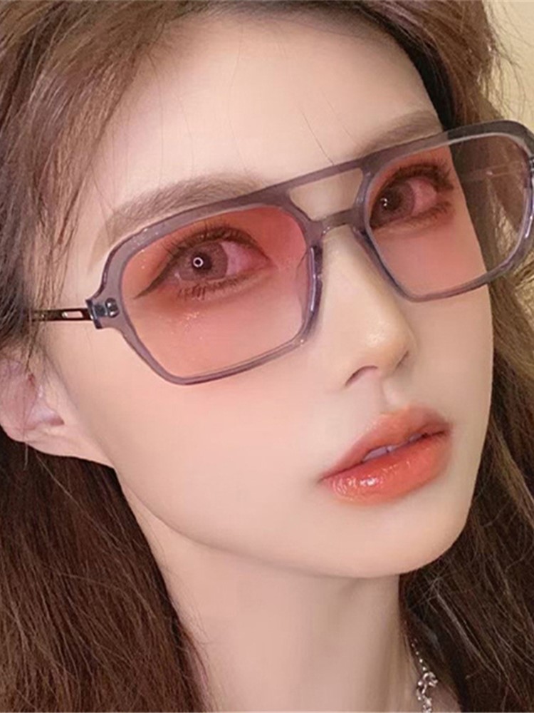 Retro Double Bridges Sunglasse - đánh giá và giá Sunglasses Uv400