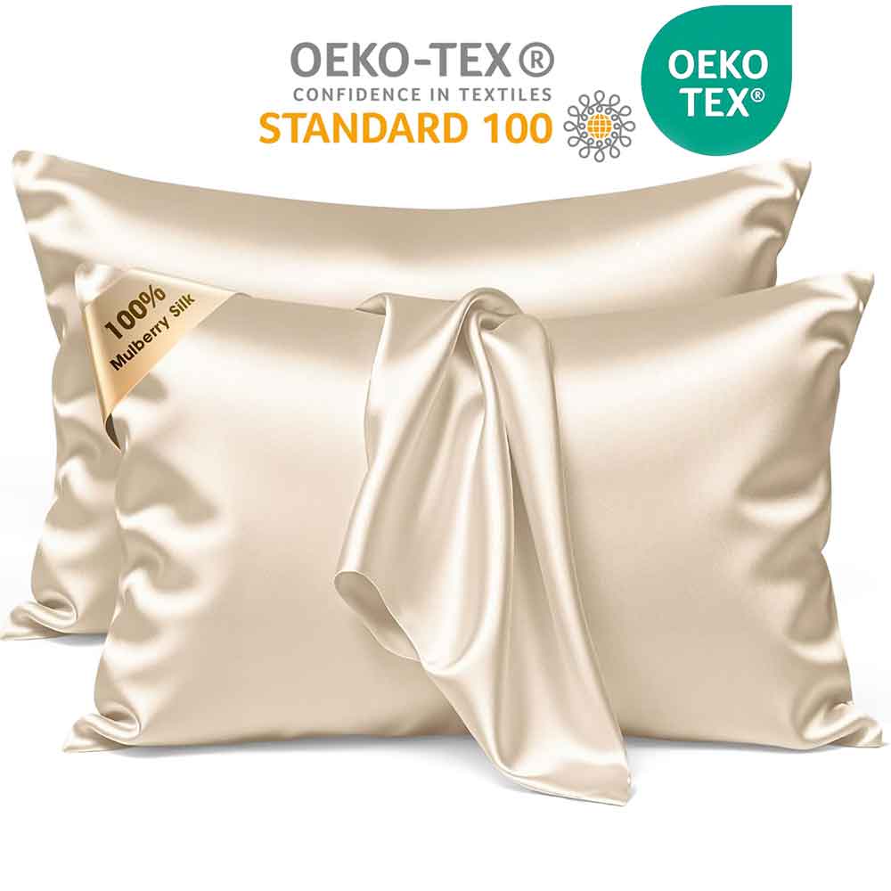 30MM Heavy Weight 6A 100% Two  - đánh giá và giá Silk Pillowcase
